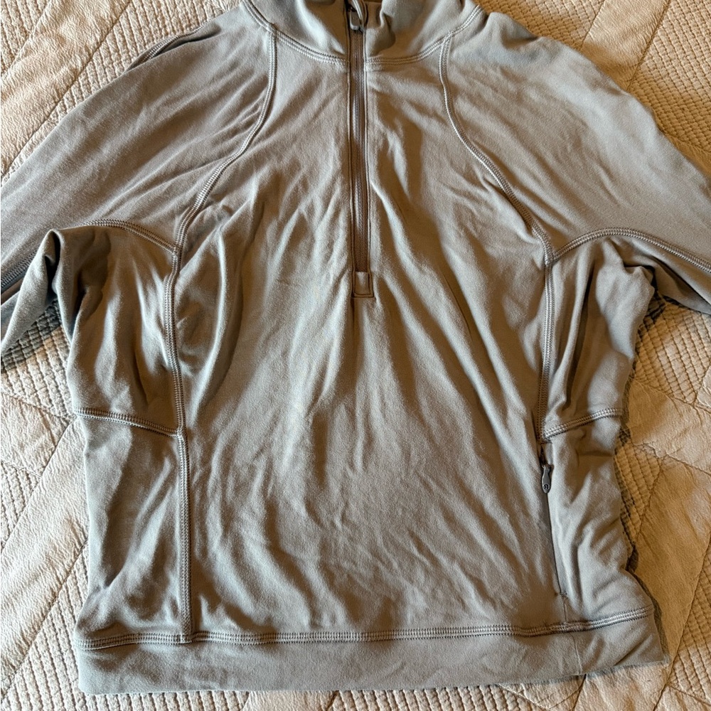 Lululemon Athletica It’s Rulu Cropped Half Zip